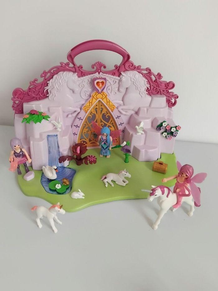 🦄 Playmobil Coffre des Fées et Licornes  Transportable - photo numéro 1