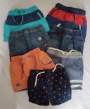 Lot de 7 shorts 12 mois