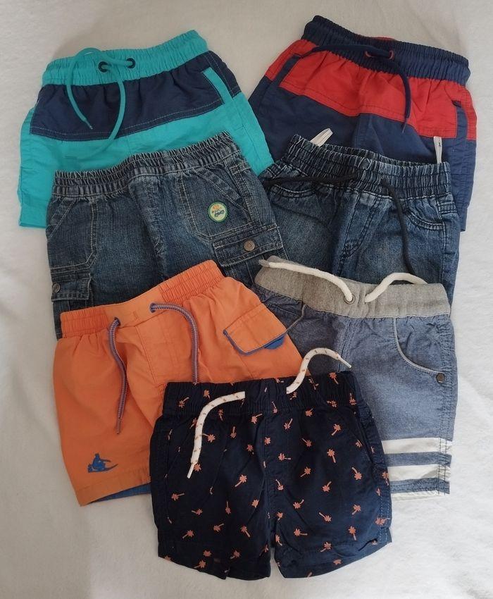 Lot de 7 shorts 12 mois