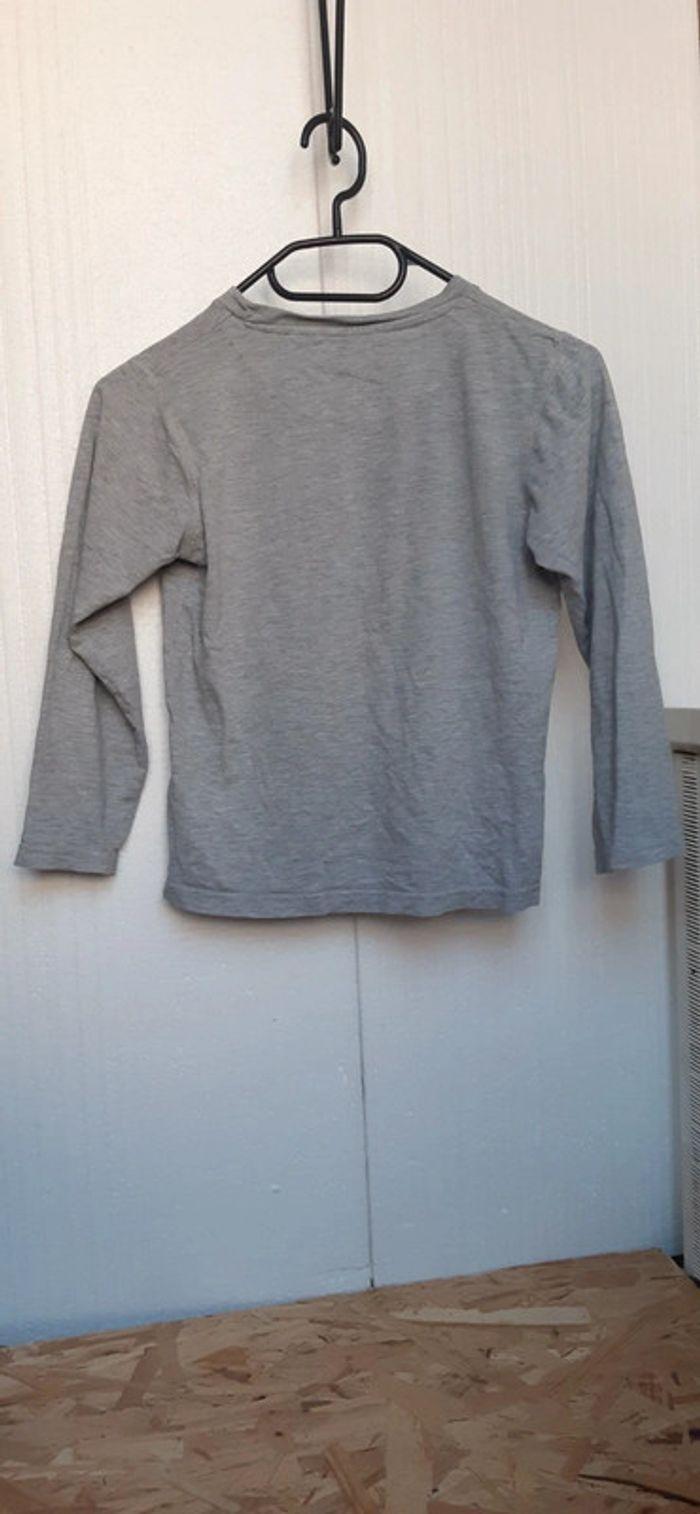 Tee-shirt manches longues 8ans 126cm - photo numéro 3