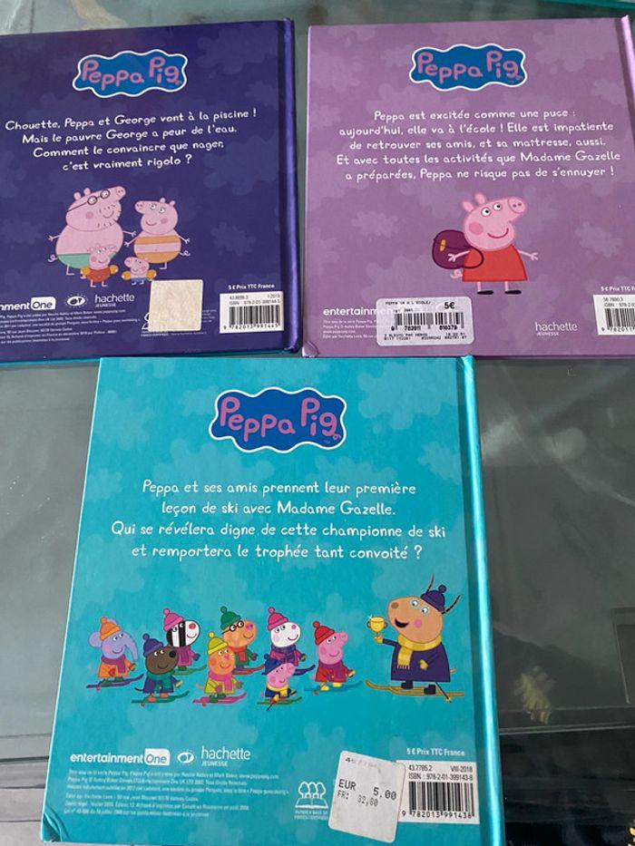 Lot de 3 livres Peppa pig format cartonné / Hachette Jeunesse - photo numéro 2