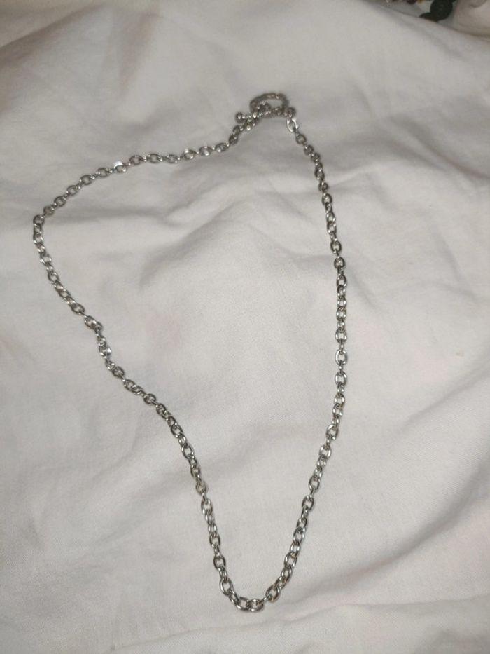 Collier fantaisie/inox - photo numéro 1