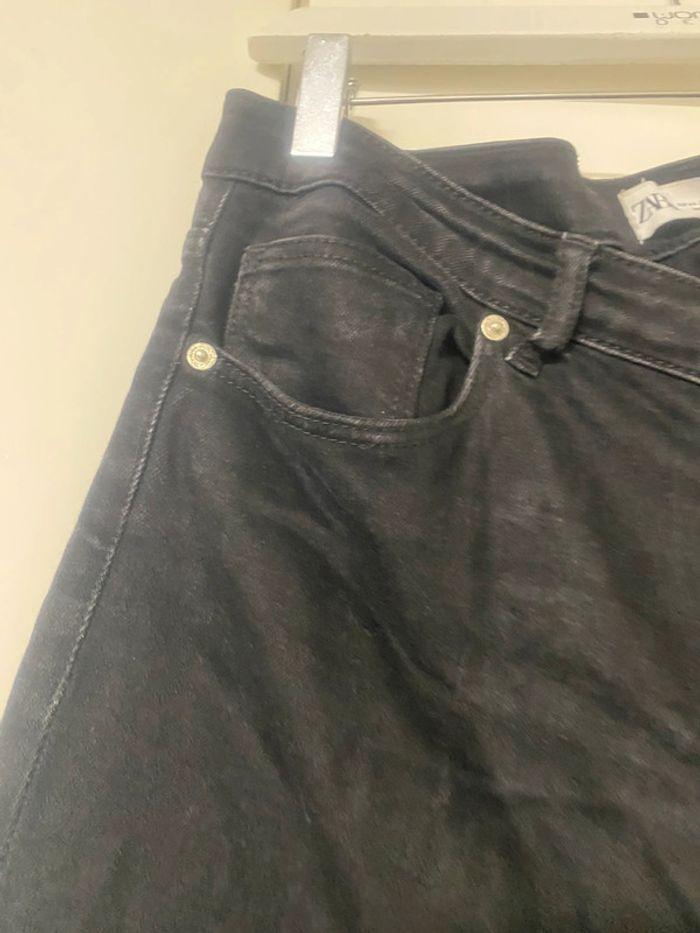 Pantalon jean à taille haute Zara. Taille 42/44. - photo numéro 5