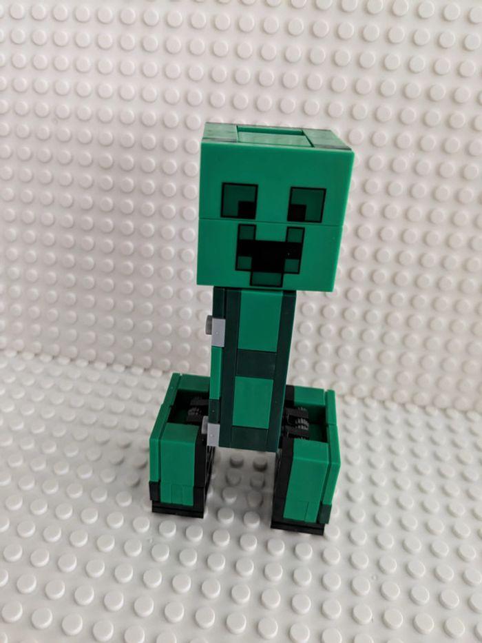 figurine Minecraft Creeper style lego