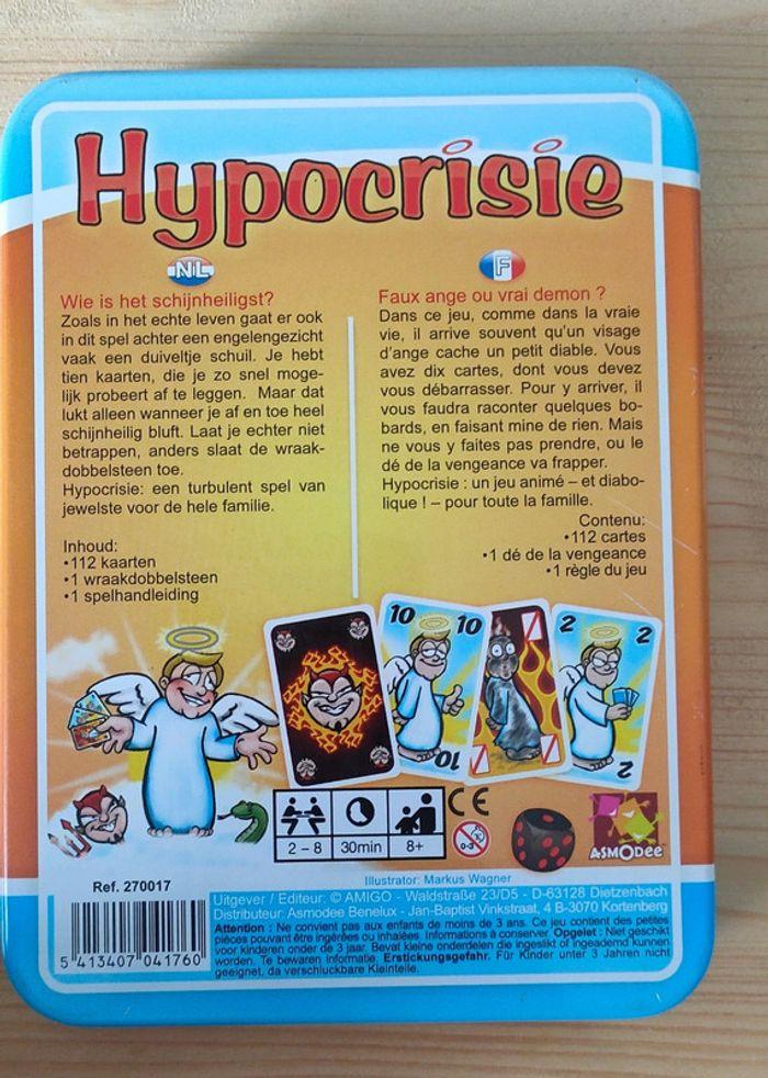 Jeu de société Hypocrisie - Éditions Asmodée - photo numéro 2