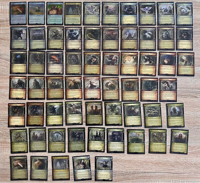 Lot de 700 cartes lord of the rings ( seigneur des anneaux) magic the gathering ENG - photo numéro 19