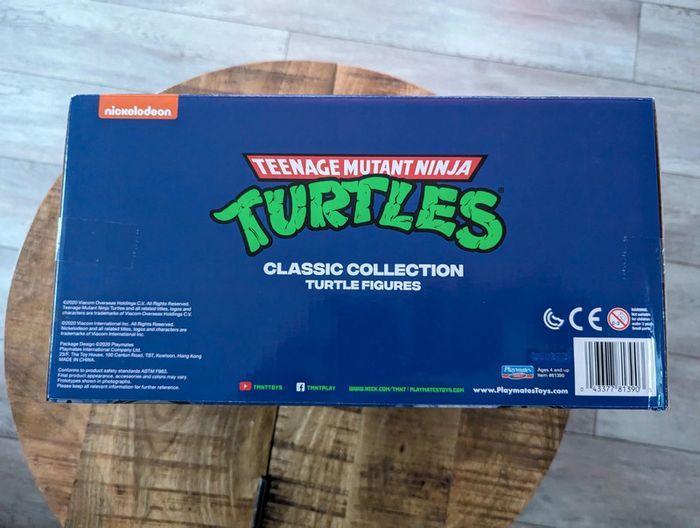 Pack 6 figurines TMNT neuf scellé collector import USA - photo numéro 6