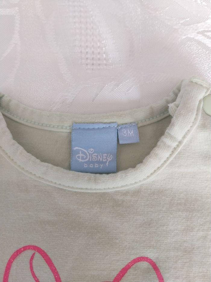 🌷Tee-shirt Courtes Manches - Disney Baby - 3 Mois🌷 - photo numéro 4