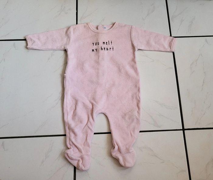 Lot 2 pyjamas une pièce bébé fille - photo numéro 4