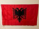 Grand drapeau Albanie 90x150cm NEUF 🇦🇱