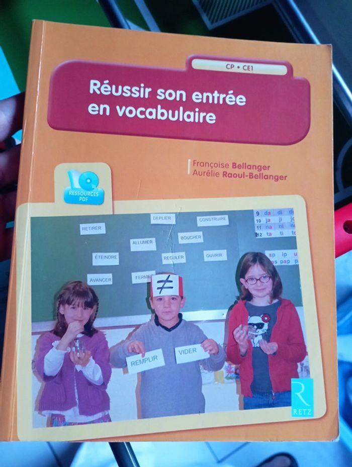 Réussir son entrée en vocabulaire CP CE1 - photo numéro 1