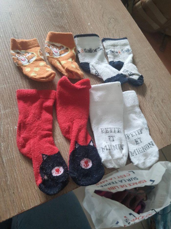 Lot 4 paires de chaussettes