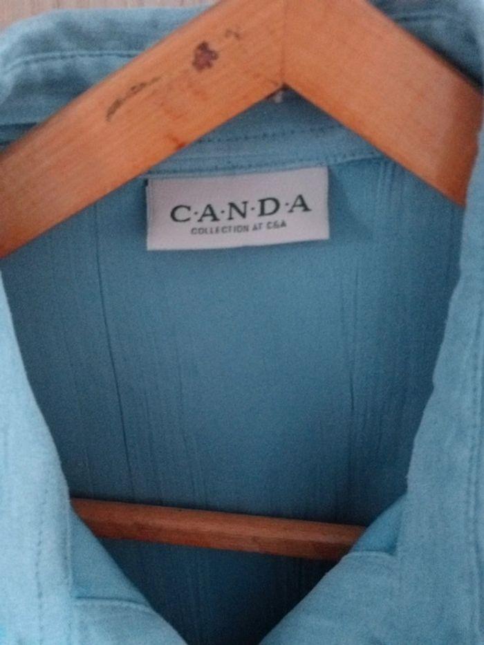 Chemise bleu taille 42 de C&A - photo numéro 3