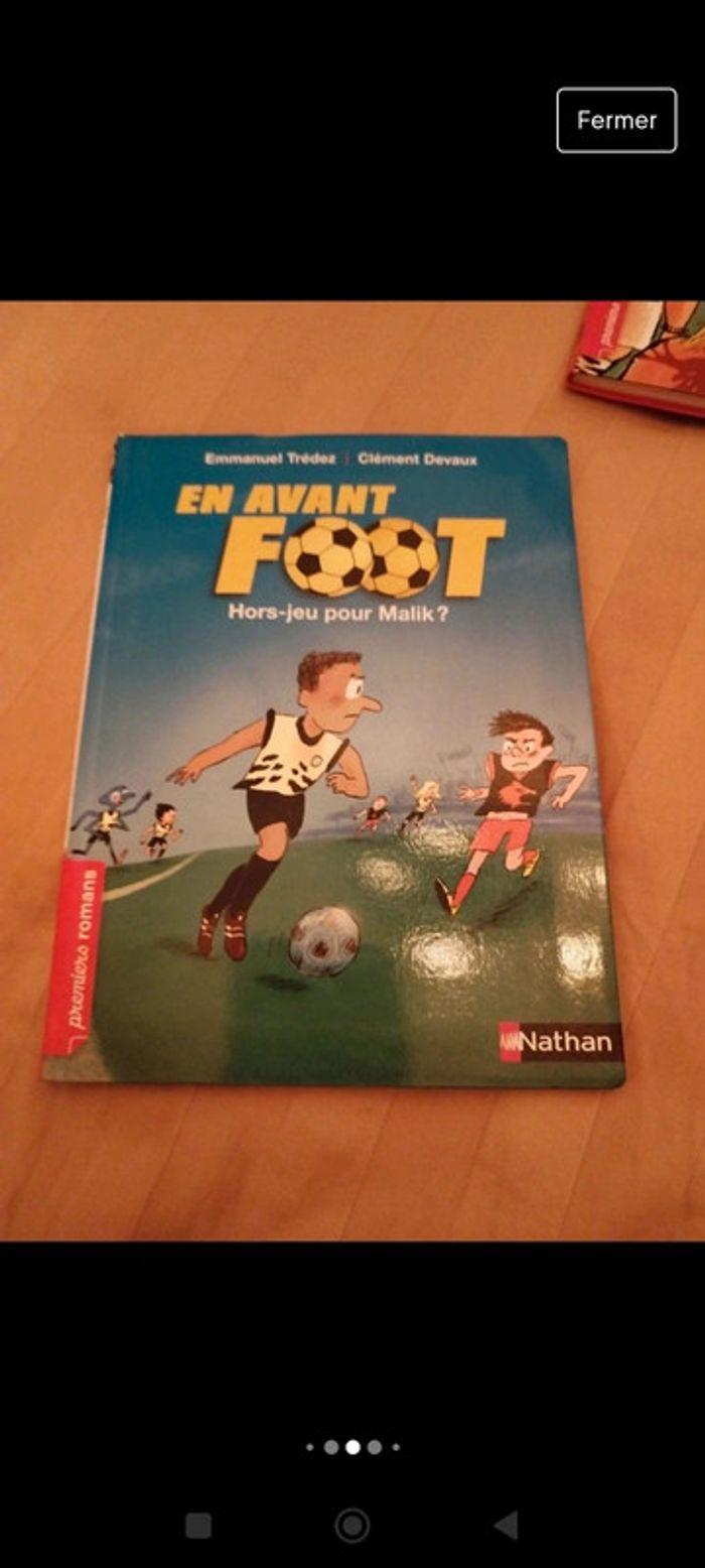 Lot livres en avant foot - photo numéro 5