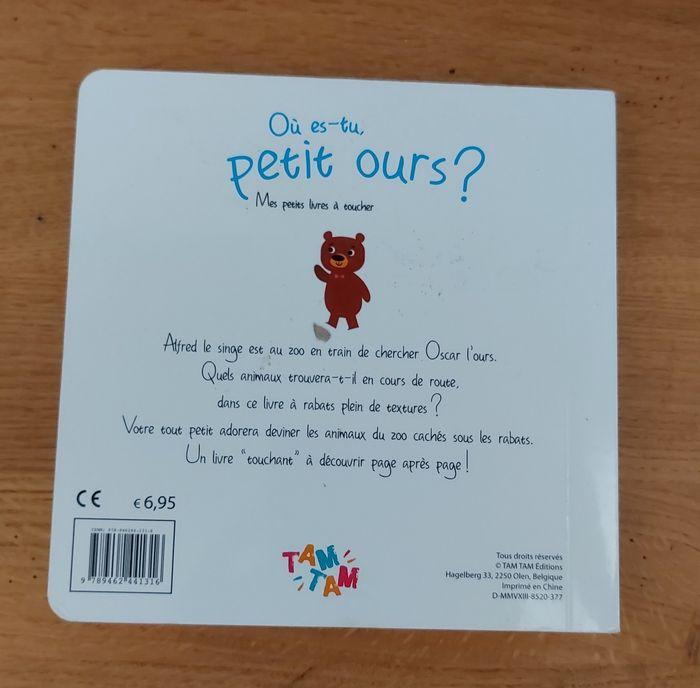 Où es-tu petit ours ? - Livre cartonné à rabats et textures - photo numéro 4