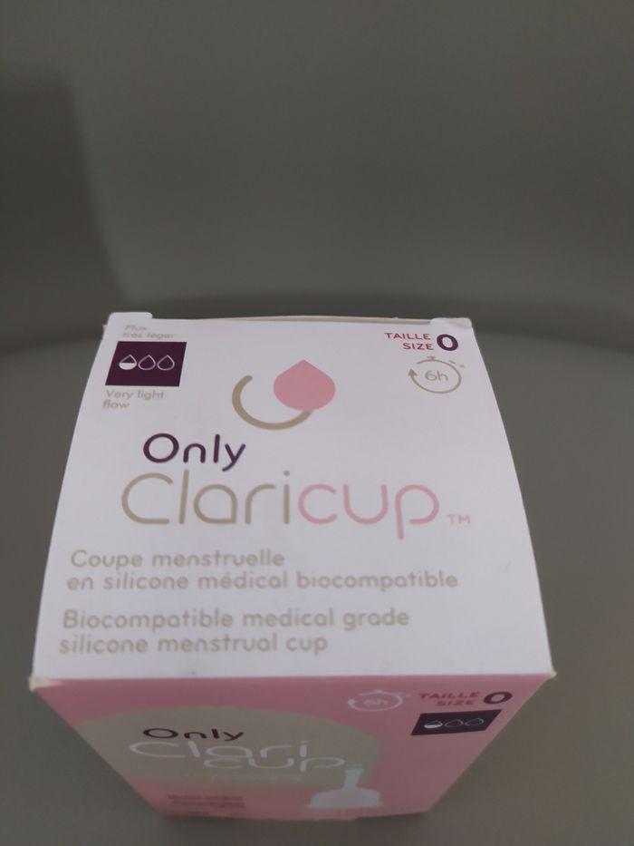 Coupe menstruelle Only Claricup Claripharm taille 0 neuve scellée - photo numéro 6