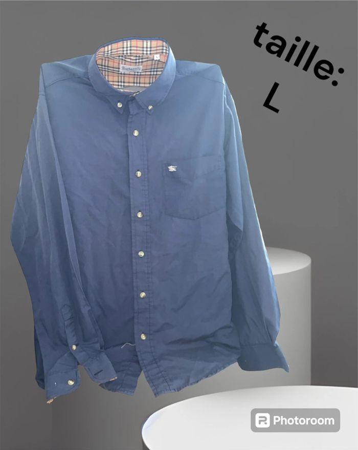 Chemise burberrys homme - photo numéro 1