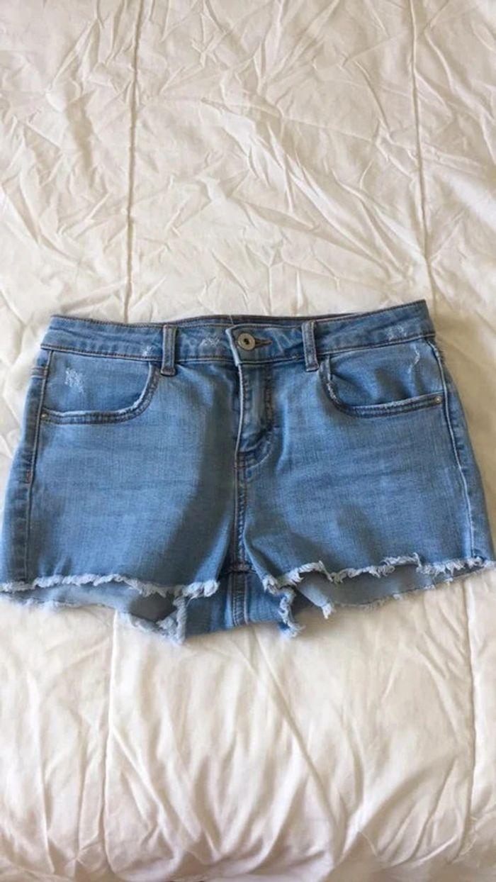 Short en jean bleu Pimkie T36 TBE 🩳 - photo numéro 2