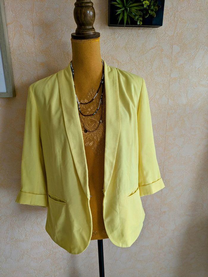 Blazer Promod jaune 🍋 - photo numéro 1