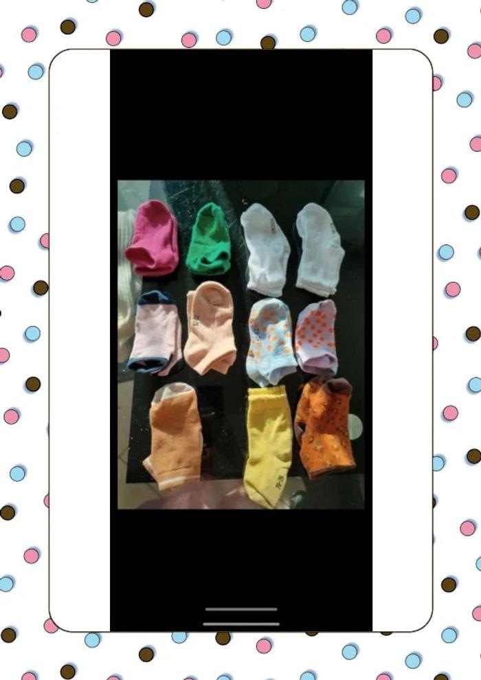 Lot chaussettes 23-26 fille tex