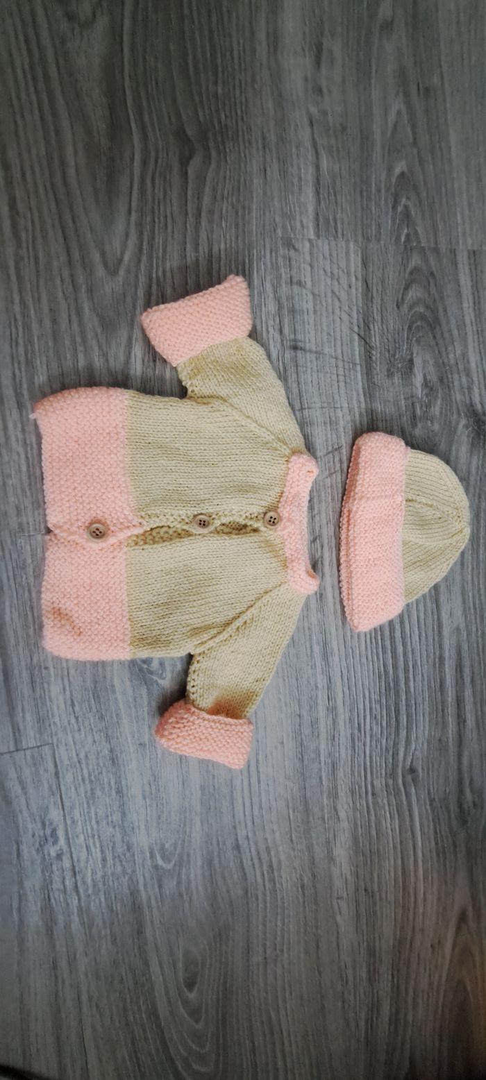 Lot vêtements bébé fille naissance 4 pièces - photo numéro 4