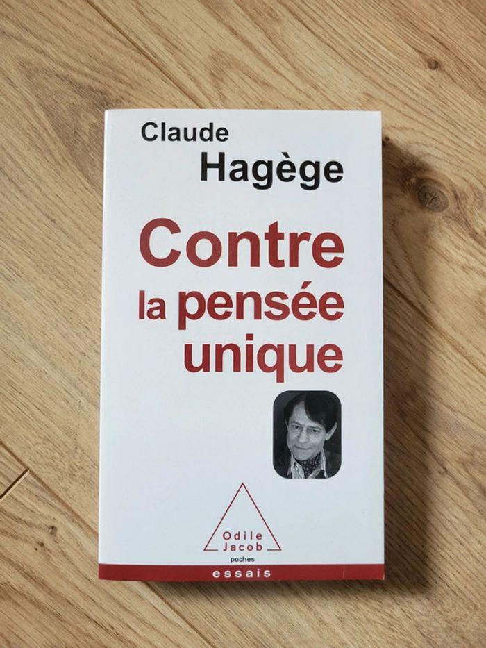 Contre la pensée unique de Claude Hagège - photo numéro 1