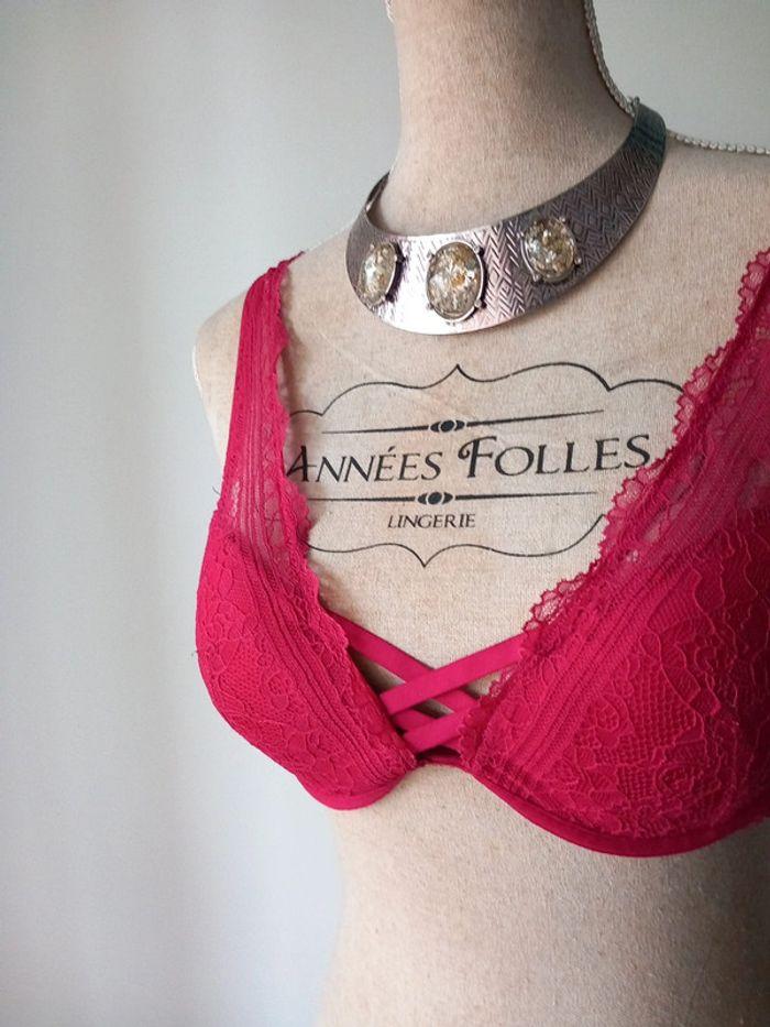 🍓Soutien gorge Rose de chez Undiz 90C🍓 - photo numéro 2