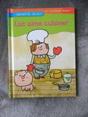 Livre "Luc aime cuisiner"