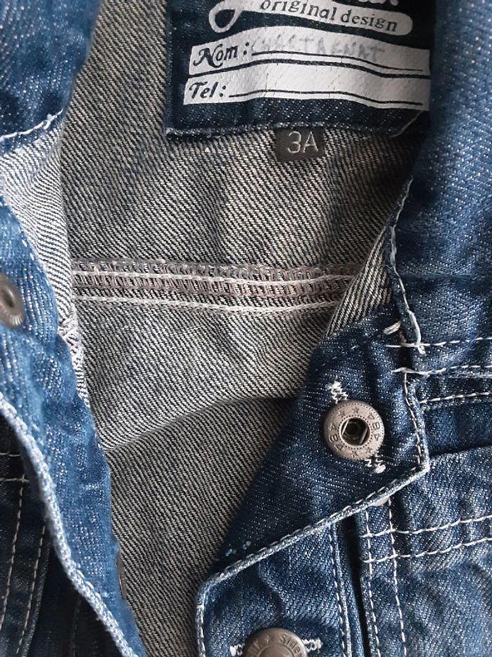 Veste en jeans 3ans - photo numéro 2