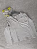 Blouse blanche 4 ans Okaïdi