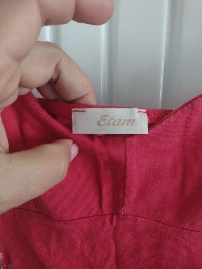 Débardeur Etam avec broderie - photo numéro 2