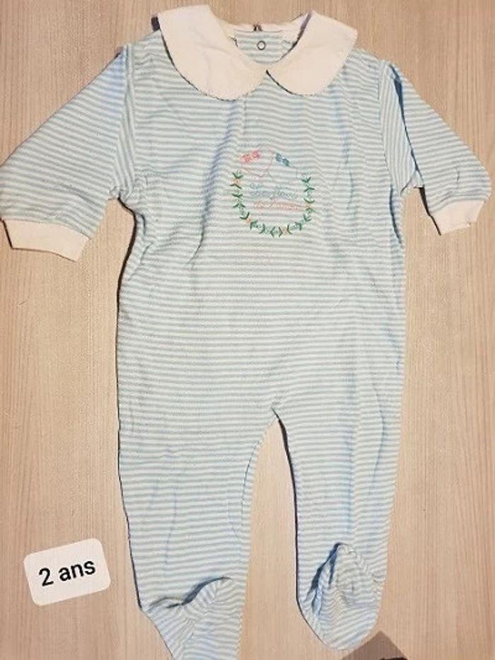 Lot 3 Pyjamas 2 ans fille - photo numéro 2