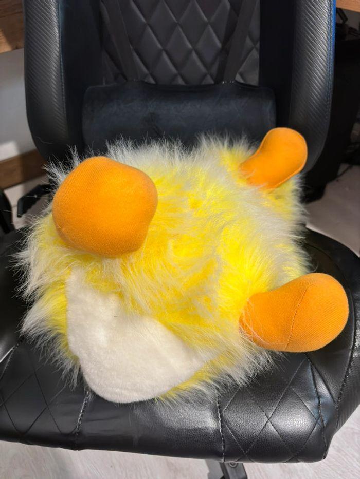 Grande peluche canard oiseau animal jaune Ajena - photo numéro 5