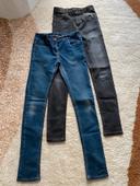 Lot jeans fille