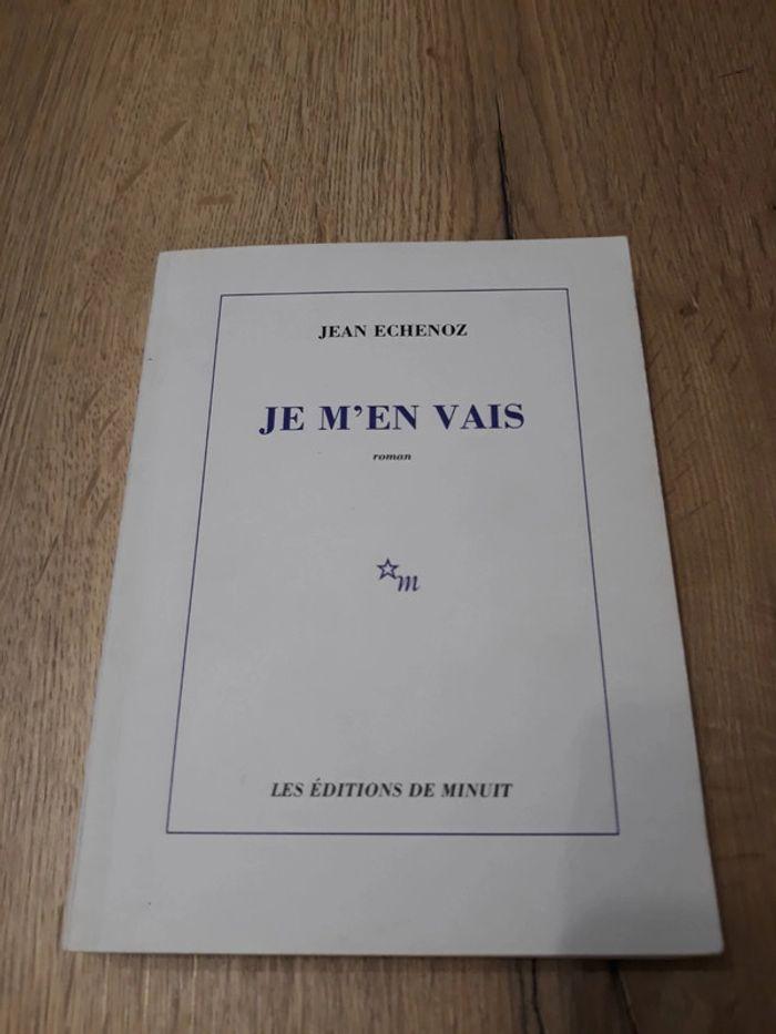 Livre Je m'en vais de Jean Echenoz - photo numéro 1