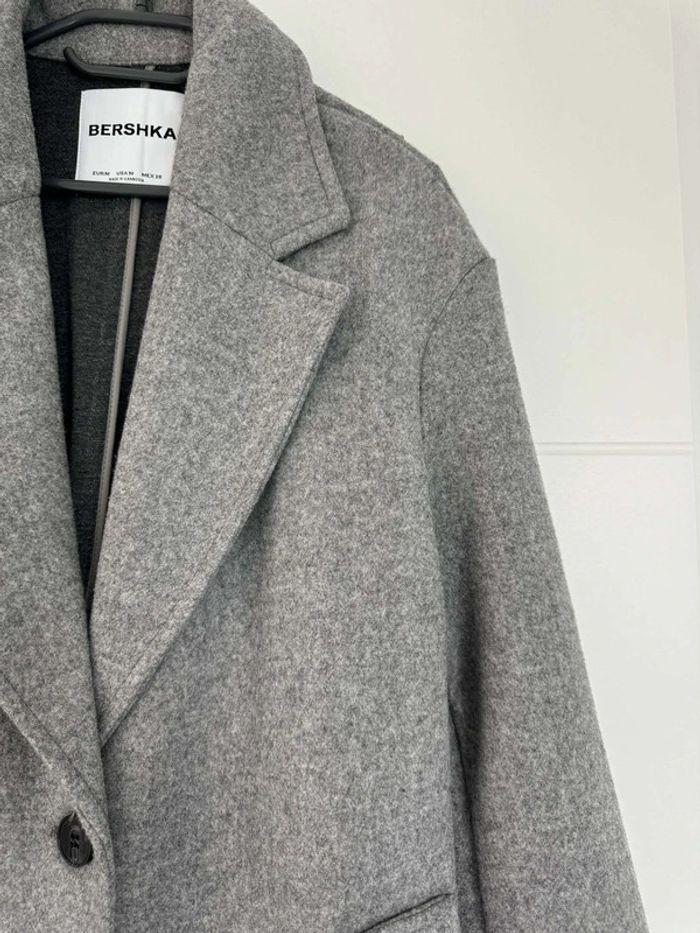 Manteau gris Bershka taille M - photo numéro 4