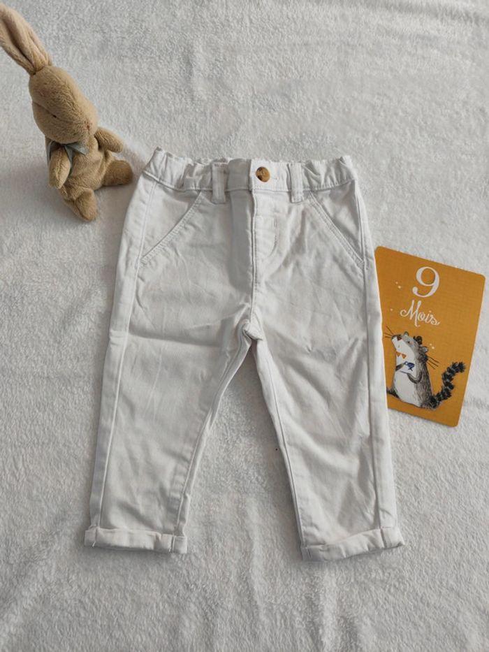 Pantalon et chemise Kiabi bébé 9Mois - photo numéro 3