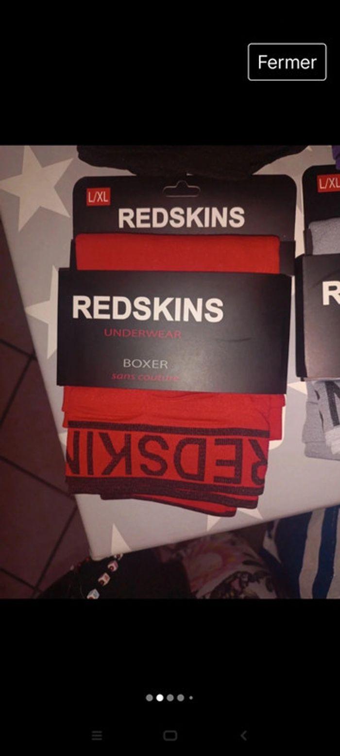 Lot de 4 boxers redskins L/XL - photo numéro 2