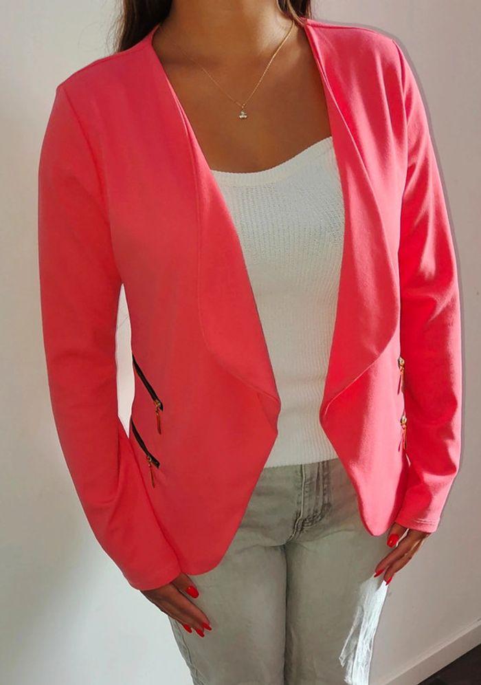 Blazer rose Taille M - photo numéro 1