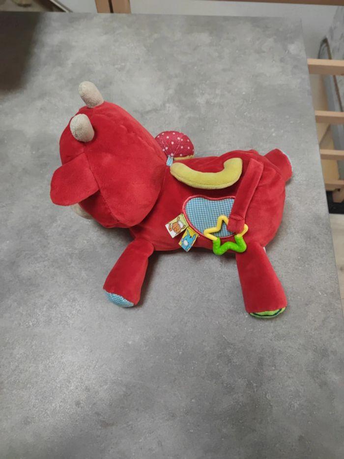 Vache en peluche multi activités - photo numéro 3