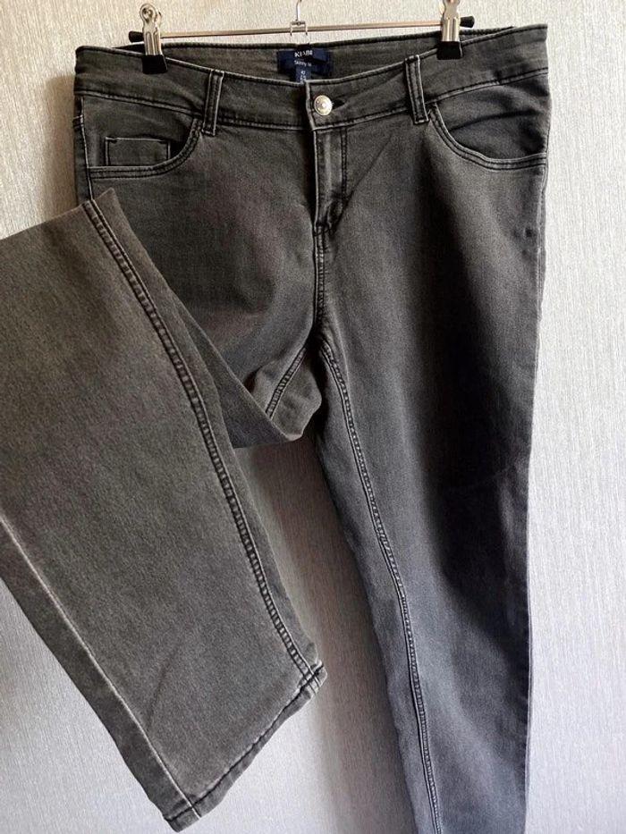 Jean skinny gris foncé • Taille 42 • Kiabi - photo numéro 3