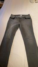 Jeans gris noir