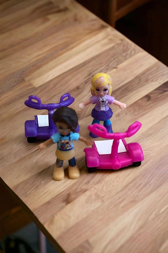 2018 Polly Pocket Coffret univers le sac à boutique avec poupées et accessoires - photo numéro 5