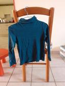 Sous pull okaidi 8 ans turquoise