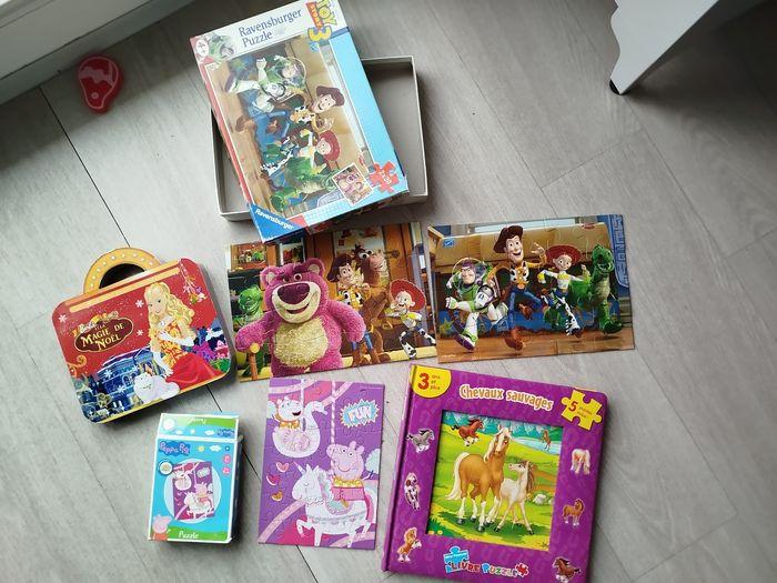 Lot livres puzzles enfant - photo numéro 4