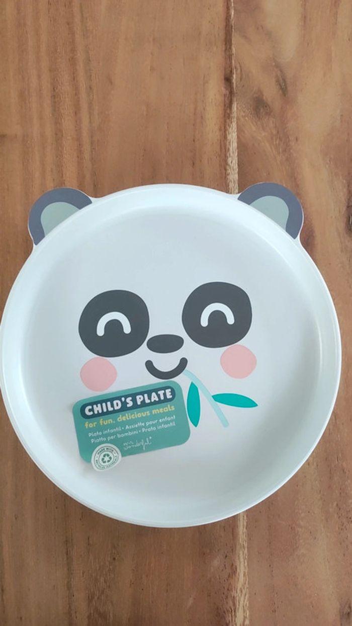 Assiette panda - photo numéro 1