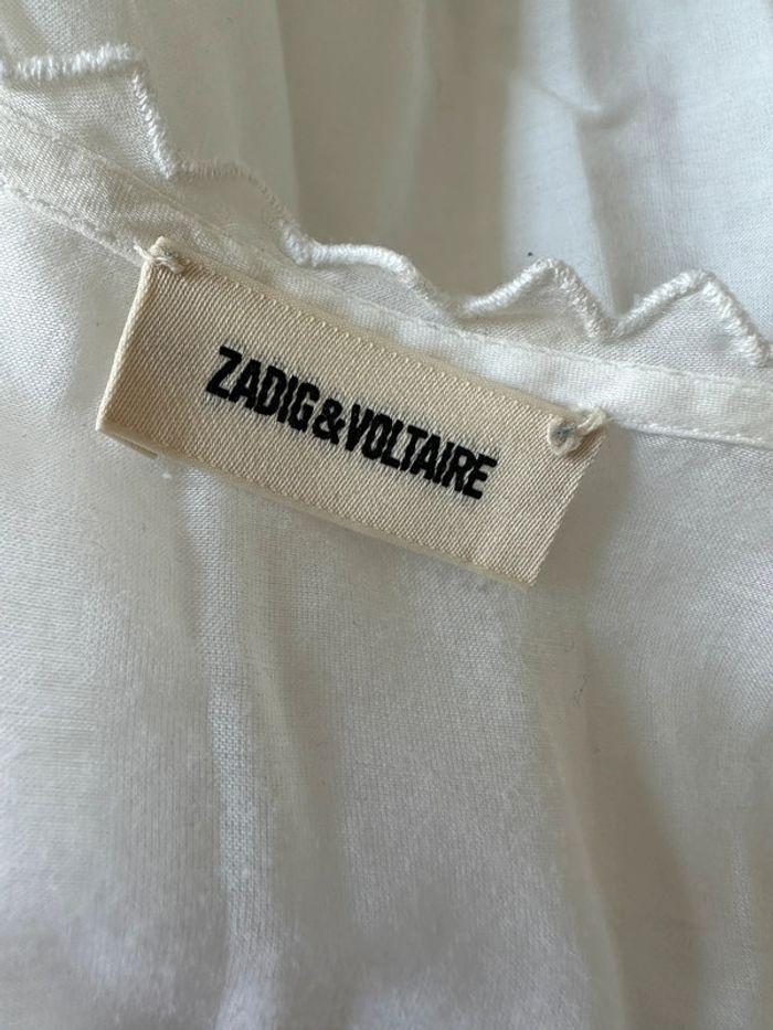 Robe Zadig et Voltaire (blanche dentelle ) T: S (36/38) - photo numéro 6