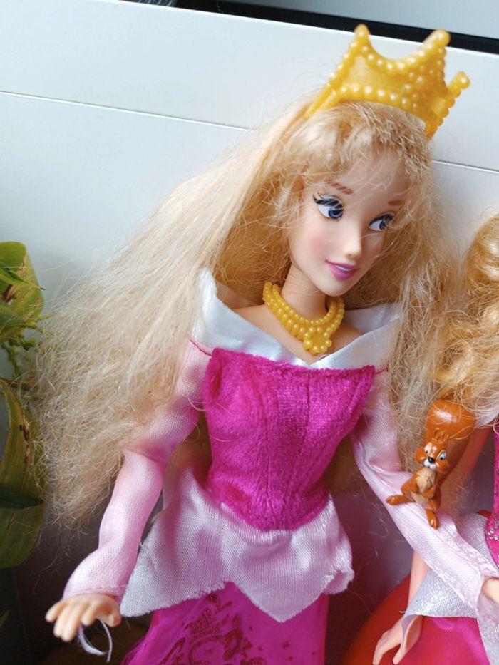 Poupée 2005 doll barbie mannequin mattel princesse Disney aurore beauty sleeping belle dormant store - photo numéro 3