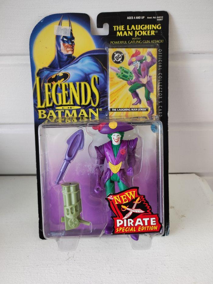 Figurine the laughing man Joker Pirate Legends of batman kenner 1995 neuve sous blister - photo numéro 1