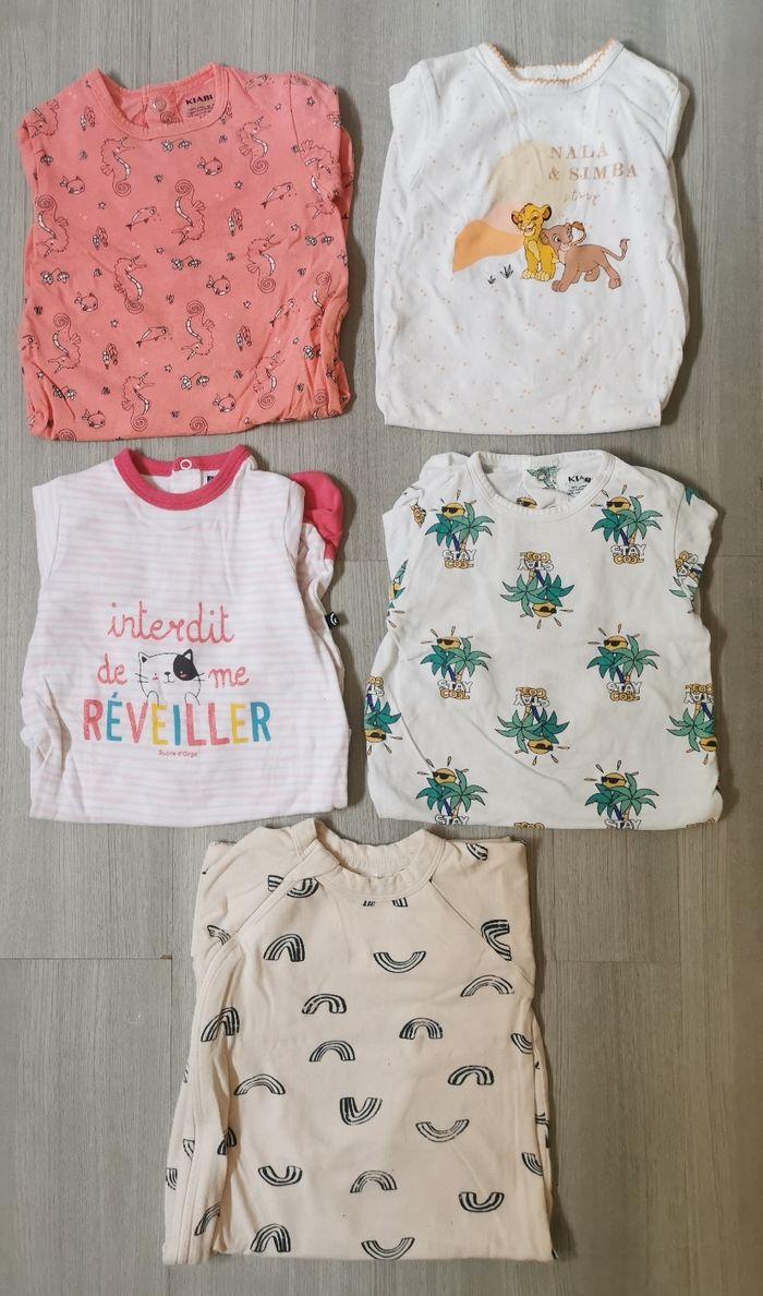 Lot vêtements printemps-été fille 12 mois - photo numéro 1